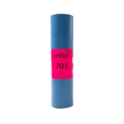 Sacco per rifiuti da 70 l in materiale riciclato