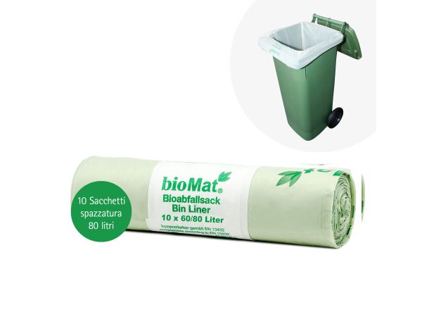 Sacchetti Compostabili Per Umido Sumus | 6 Confezioni Da 50 | 8 Litri | Carta Riciclata