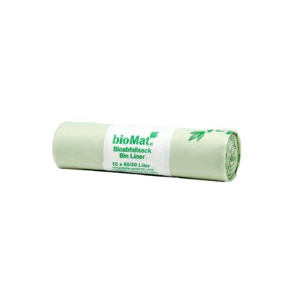 BIOMAT® Organic Waste Bag 60/80 Litre 810 x 1100 mm, 10 piece/roll