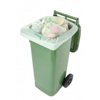 Sacchetti della spazzatura da 240 l compostabili (10 pz.)