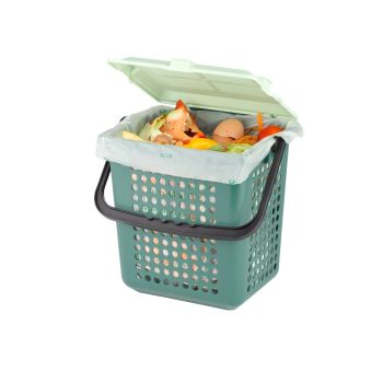 AirBox® Set, Bioeimer gelocht mit Bioabfallbeutel (52 Stk.)